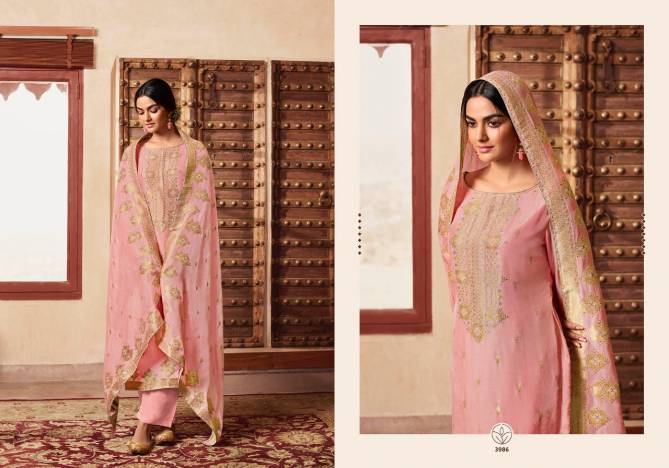 Zisa Charmy Adiva Fancy Designer Ethnic Wear Maslin Silk Salwar Kameez Collection